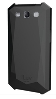 Чехол для Samsung i9300 iLuv жесткий пластик Черный
