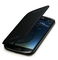 Чехол для Samsung i9300 Flip Cover раскладной (черный)