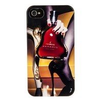 Накладка Fashion case для iPhone 4s/4 Вид 20 с коньяком