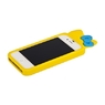 Чехол силиконовый Hello Kitty для iPhone 4s/4 бантики желтый