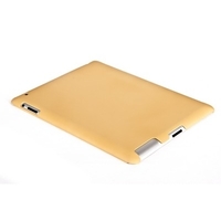 Накладка пластиковая для iPad 2 для Smart Cover светло-коричневая