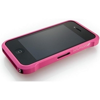 Бампер алюминиевый ELEMENT CASE Vapor 4 для iPhone 4s/4 розовый