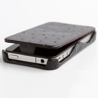 Чехол Borofone General Leather Case Black(черный) для iPhone 4s/4