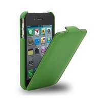 Чехол Melkco для iPhone 4s/4 Leather Case Jacka Type (Green LC)