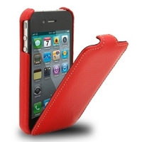 Чехол Melkco для iPhone 4s/4 Leather Case Jacka Type (Red LC)