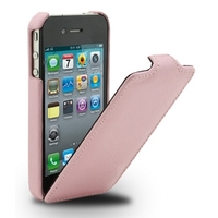 Чехол Melkco для iPhone 4s/4 Leather Case Jacka Type (Pink LC)