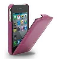 Чехол Melkco для iPhone 4s/4 Leather Case Jacka Type (Purple LC)
