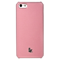 Накладка Jisoncase для iPhone 5s iPhone 5 цвет светло-розовый JS-IP5-01H