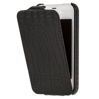 Чехол Borofone Crocodile Leather case black (черный) для iPhone 4s/4
