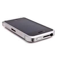 Бампер алюминиевый ELEMENT CASE Vapor 4 для iPhone 4s/4 серебряный