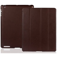 Чехол Jisoncase для iPad 4 3 2 цвет коричневый без логотипа