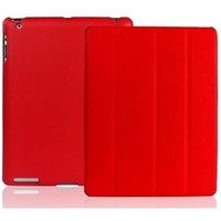 Чехол Jisoncase для iPad 4 3 2 цвет красный без логотипа
