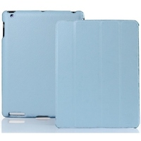 Чехол Jisoncase для iPad 4 3 2 цвет голубой без логотипа