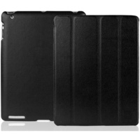 Чехол Jisoncase для iPad 4 3 2 цвет черный без логотипа