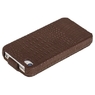 Чехол Borofone Crocodile Leather case Brown (коричневый) для iPhone 4s/4