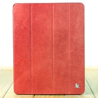 Чехол Jisoncase PREMIUM для iPad 4 3 2 красный JS-IPD-06C