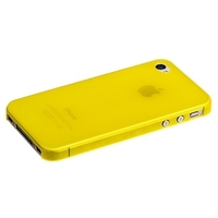Накладка супертонкая  для iPhone 4s/4 желтая(yellow )
