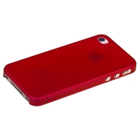 Накладка супертонкая  для iPhone 4s/4 красная(red)