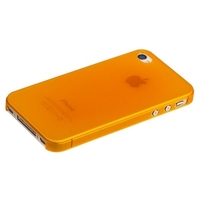 Накладка супертонкая  для iPhone 4s/4 оранжевая(orange)