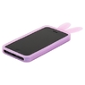 Чехол силиконовый Rabito для iPhone 5 светло розовый (light pink)
