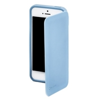 Чехол Ou Case Side open TPU case Blue (голубой) для iPhone 5