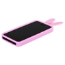 Чехол силиконовый Rabito для iPhone 5 розовый (pink)