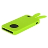 Чехол силиконовый Rabito для iPhone 5 зеленый (green)