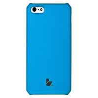Накладка Jisoncase для iPhone 5 цвет (Blue) голубой