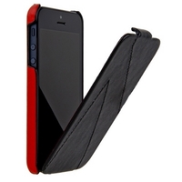 Чехол HOCO для iPhone 5s iPhone 5 - HOCO Mixed color Leather Case H Black
