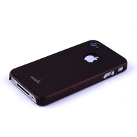 Накладка пластиковая Moshi для iPhone 4s/4 темно-коричневая