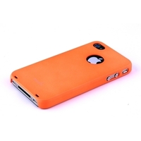 Накладка пластиковая Moshi для iPhone 4s/4 светло-оранжевая