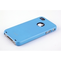Накладка пластиковая Moshi для iPhone 4s/4 голубая