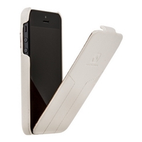 Чехол HOCO для iPhone 5s iPhone 5 - HOCO Mixed color Leather Case O White&Red