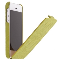 Чехол Borofone Crocodile flip Leather case green для Apple iPhone 5