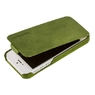 Чехол Borofone General flip Leather Case Green для iPhone 5