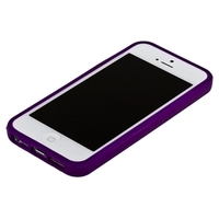 Бампер для iPhone 5s iPhone 5 фиолетовый с фиолетовой полосой