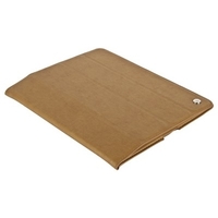 Чехол Kajsa PREMIUM для iPad 2 коричневый треугольником
