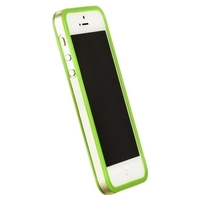 Бампер GRIFFINI для iPhone 5s iPhone 5 зеленый с прозрачной полосой