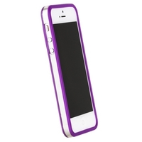 Бампер GRIFFINI для iPhone 5s iPhone 5 фиолетовый с прозрачной полосой