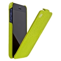 Чехол HOCO для iPhone 5s iPhone 5 - HOCO Lizard pattern Leather Case Apple green