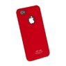 Накладка SGP для iPhone 4s/4 матовая с отверстием красная