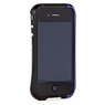 Бампер алюминиевый DRACO для iPhone 4 цвет черный+синий