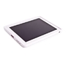 Чехол LUARDI для iPad белый с узором силиконовый
