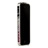 Бампер металлический Newsh для iPhone 5 со стразами красными