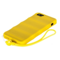 Чехол HOCO Cool·Bamboo TPU crystal case для iPhone 5 Yellow (Желтый)