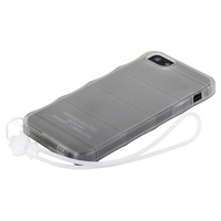 Чехол HOCO Cool·Bamboo TPU crystal case для iPhone 5 Tran-white (Белый)
