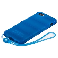 Чехол HOCO Cool·Bamboo TPU crystal case для iPhone 5 Tran-blue (Синий)