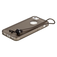 Чехол HOCO Classic TPU crystal case для iPhone 5 Tran-black (Серый)