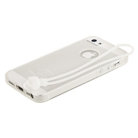 Чехол HOCO Classic TPU crystal case для iPhone 5 White (Белый)