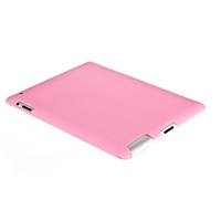 Накладка пластиковая для iPad 2 для Smart Cover розовая